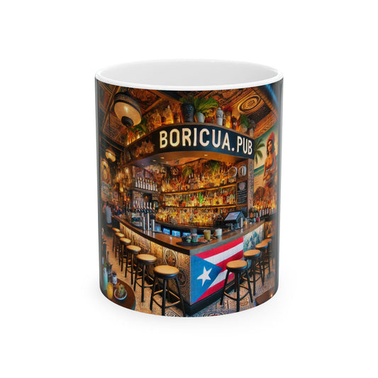 Ceramic Mug - BORICUA PUB Concept Mug