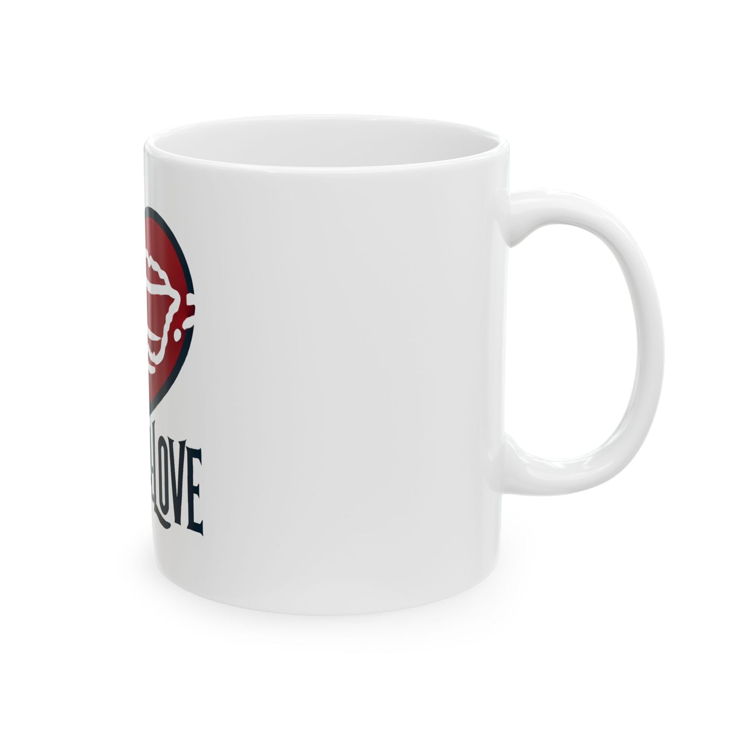 Mug - BORICUA LOVE Ceramic Mug (11oz, 15oz)