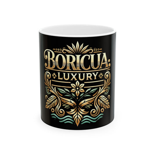 Mug - Boricua Luxury Mug, 11oz/15oz